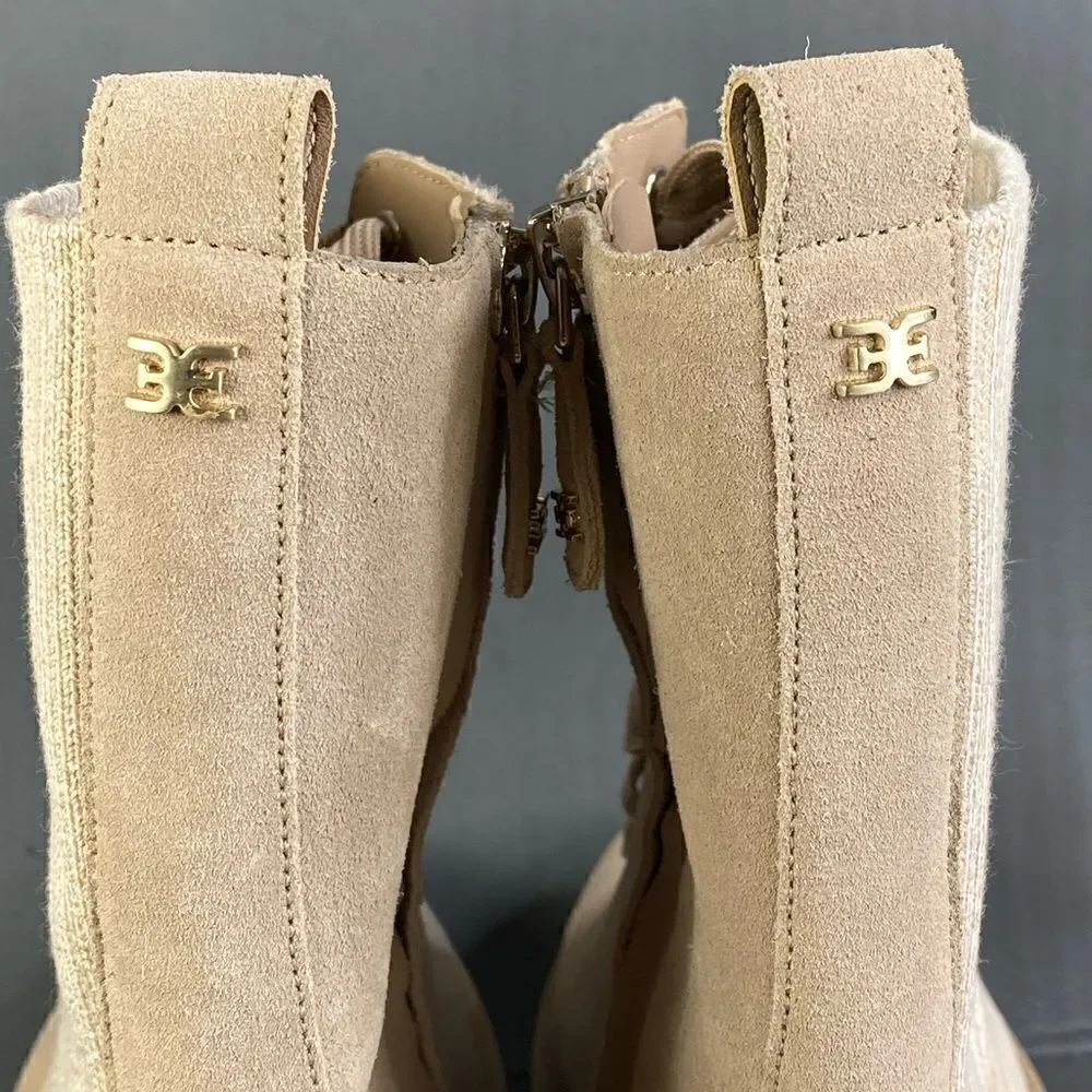 Sam Edelman Womens Evina Combat Platform Boot size 9